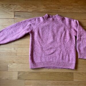 Zara Pink Turtleneck Sweater